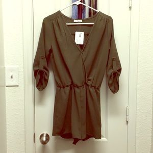 Olive Finesse Romper